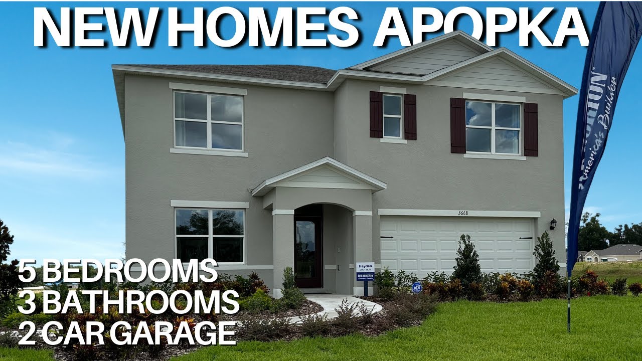 New Florida Community New Construction House Tour