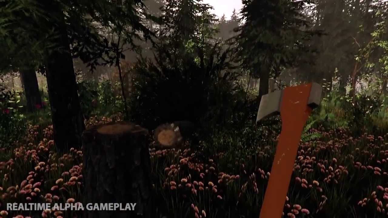 The forest Alpha gameplay