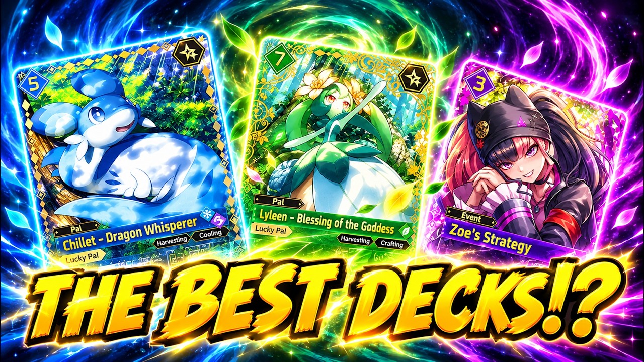 The BEST Palworld TCG Decks to Play at Events Right Now