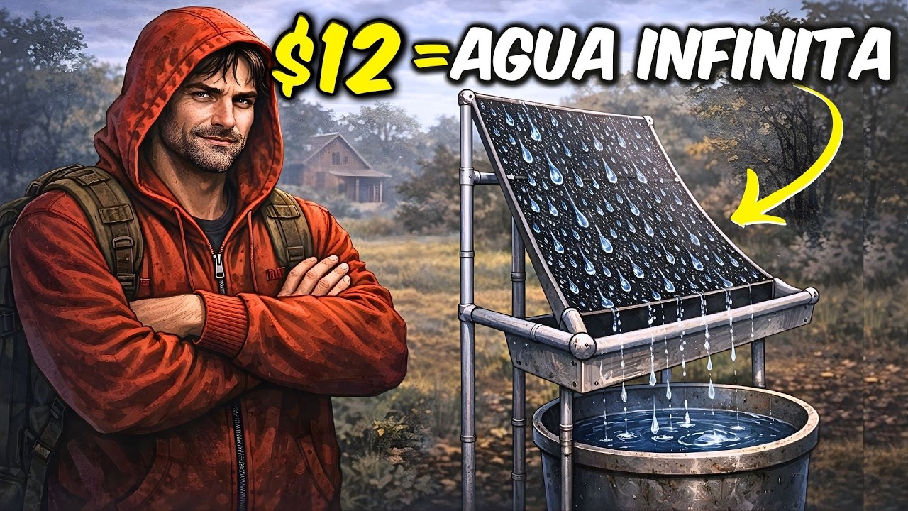 Así Tendrás Agua Infinita por Solo 12 Dólares: El Sistema de Ingeniería que Todos Ignoran