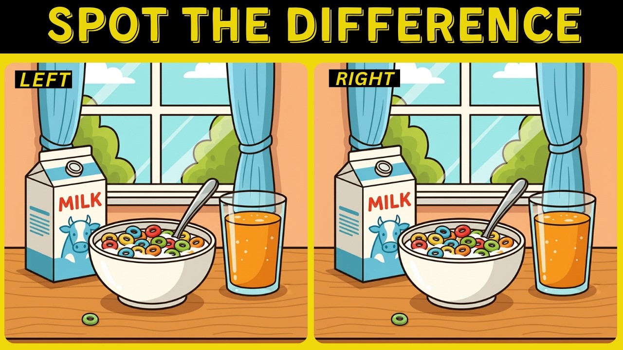 🧠 Only 50% Can Pass🏆Spot the Difference 🧐