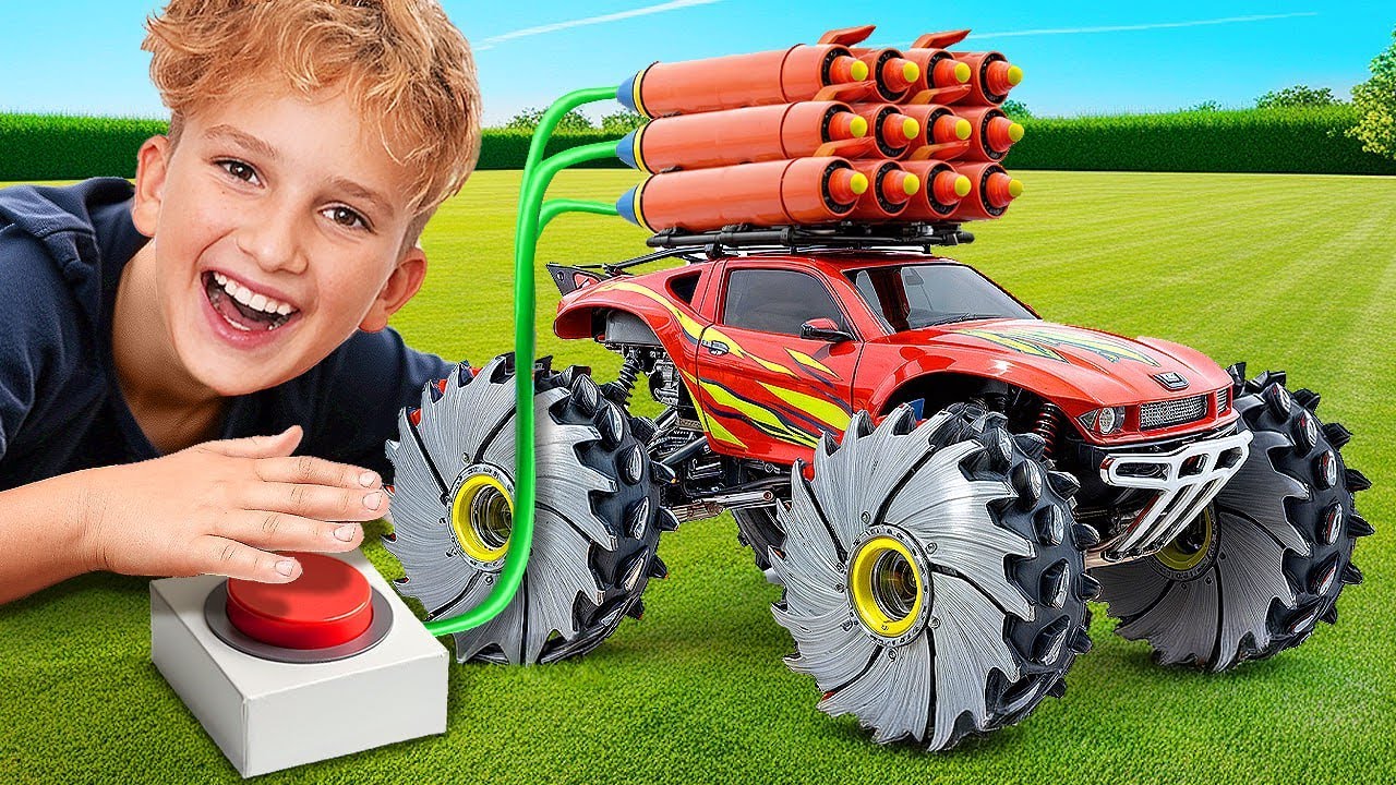 Кто построит самые опасные игрушечные машинки? Выиграйте 1000 долларов!