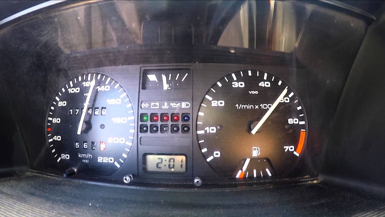 VW Golf 2 Syncro Country Test Onroad 0-100 km/h 4x4