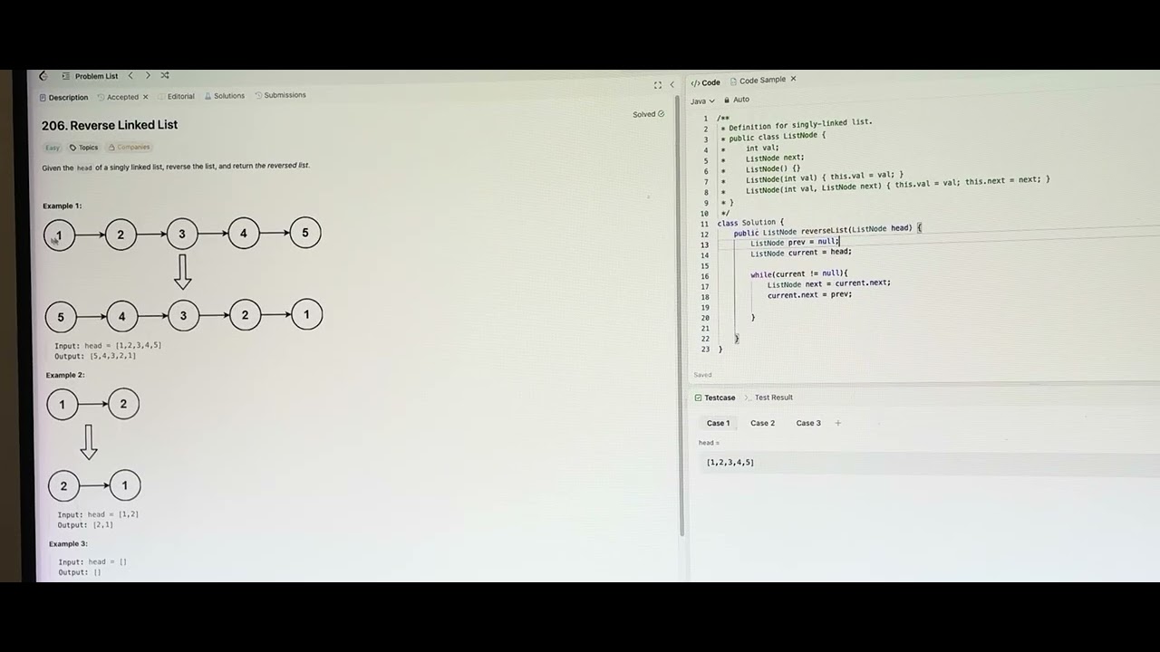 Reverse a LinkedList