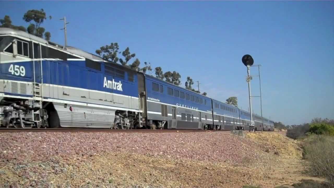 Amtrak Surfliner Trains in November 2012