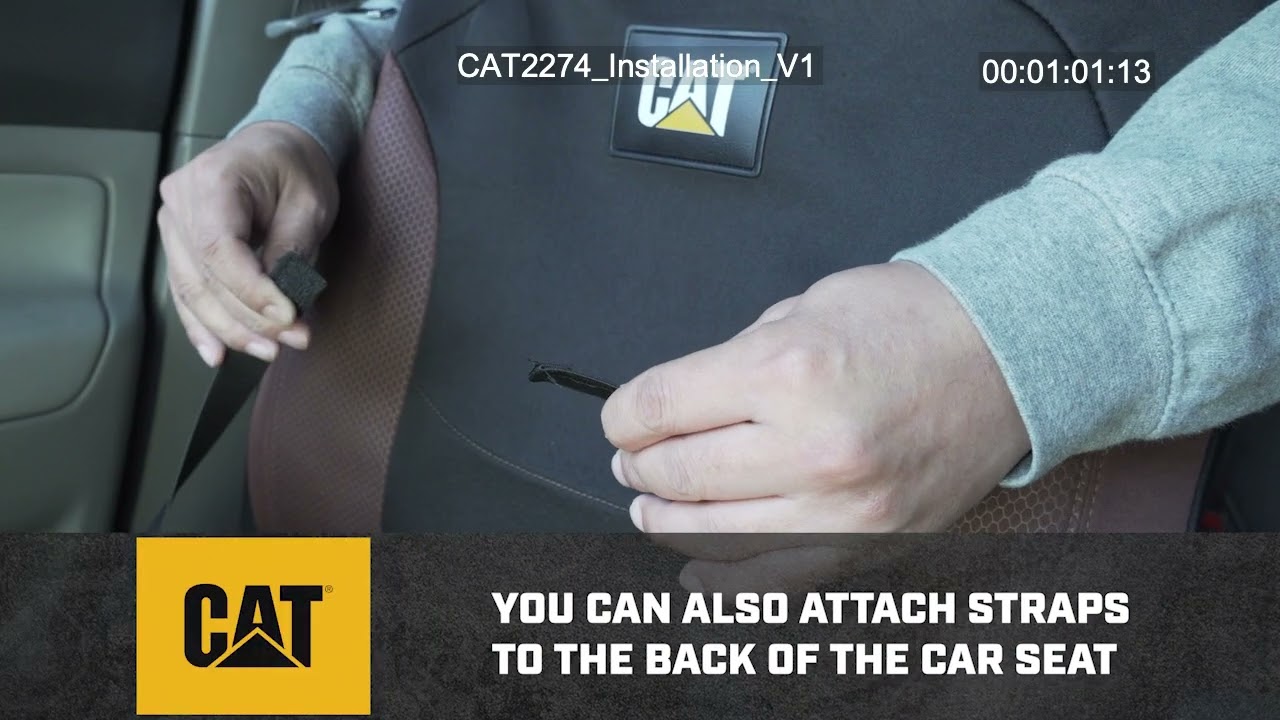 CAT CASC Seat Covers Installation guide
