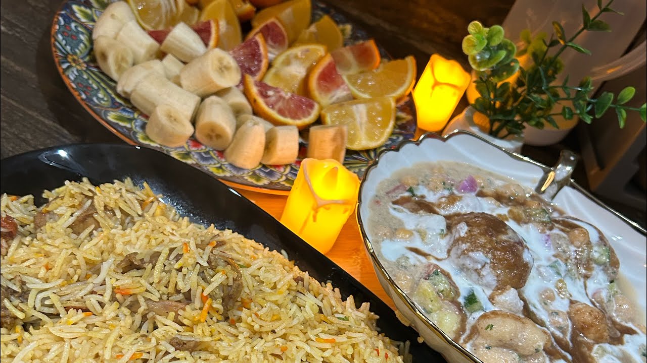 “Simple Iftar Recipes | Biryani, Dahi Bhalla & Keema Aloo”