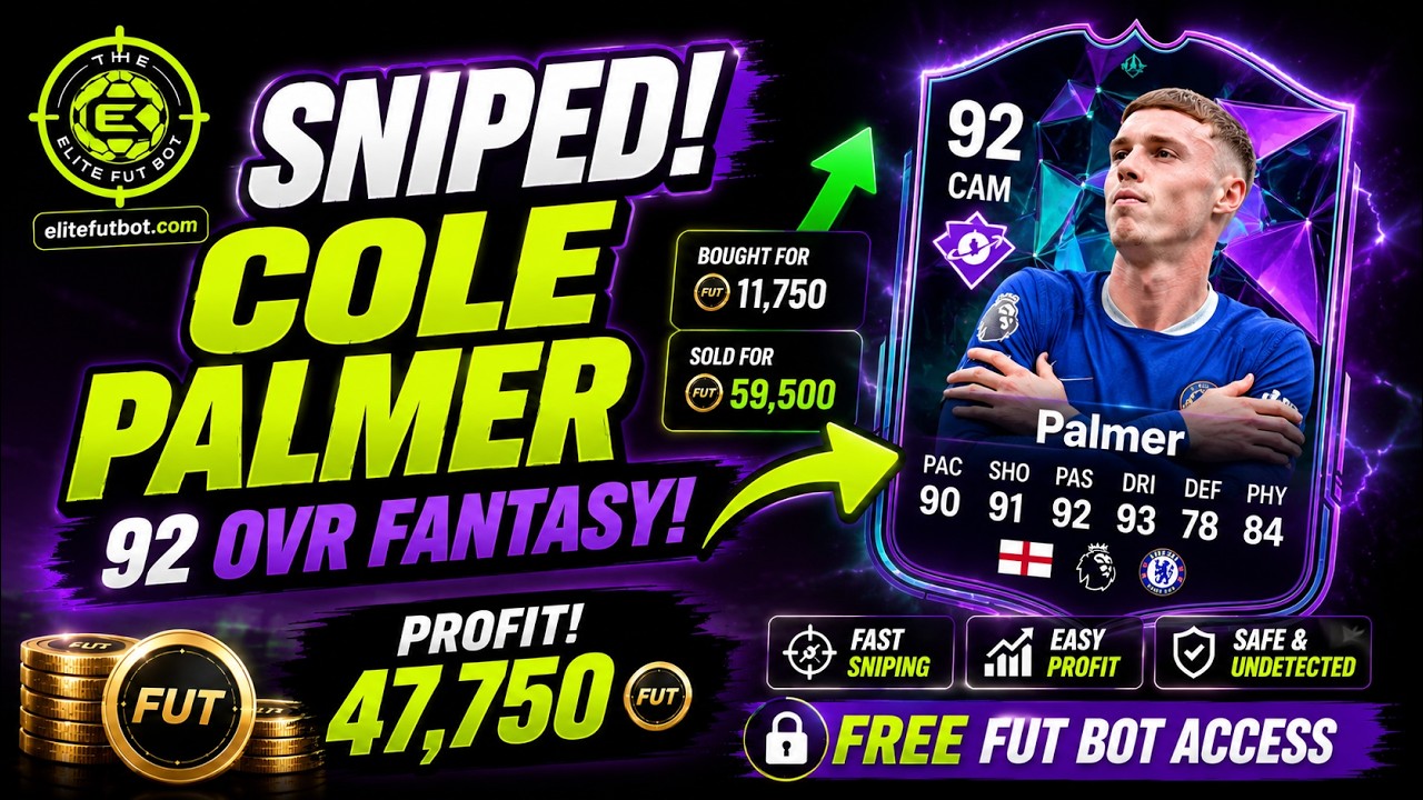 92 OVR Cole Palmer Sniped! 🚨 FC 26 FUT FC27 AUTOBUYER