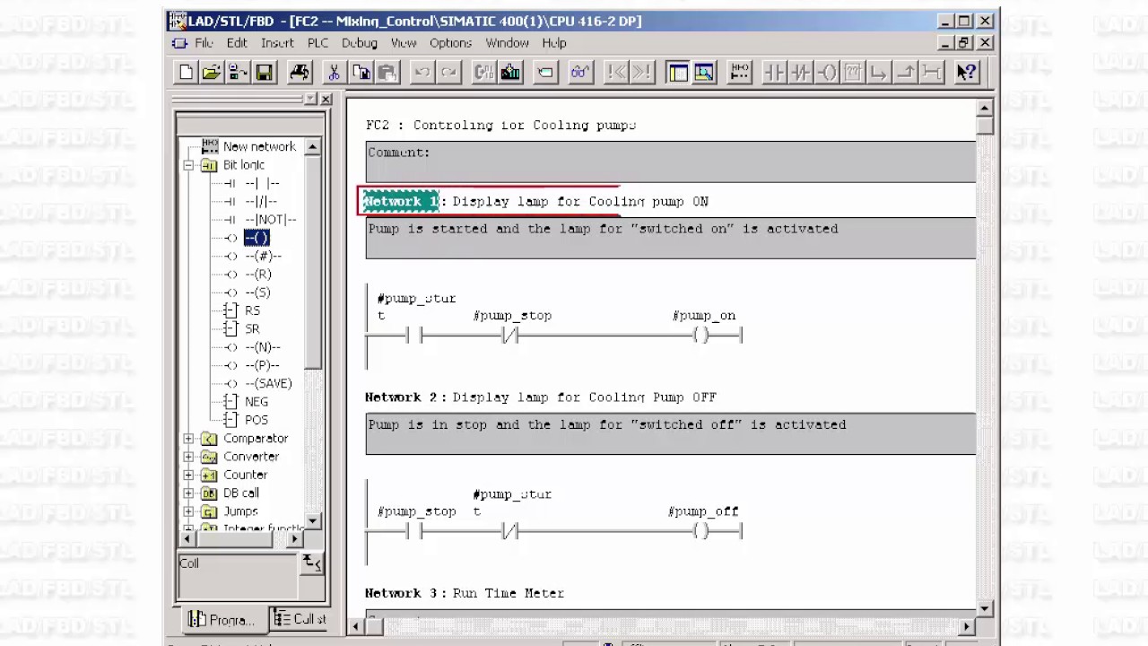 PLC S7 - 300 Basics, Lesson6, Application