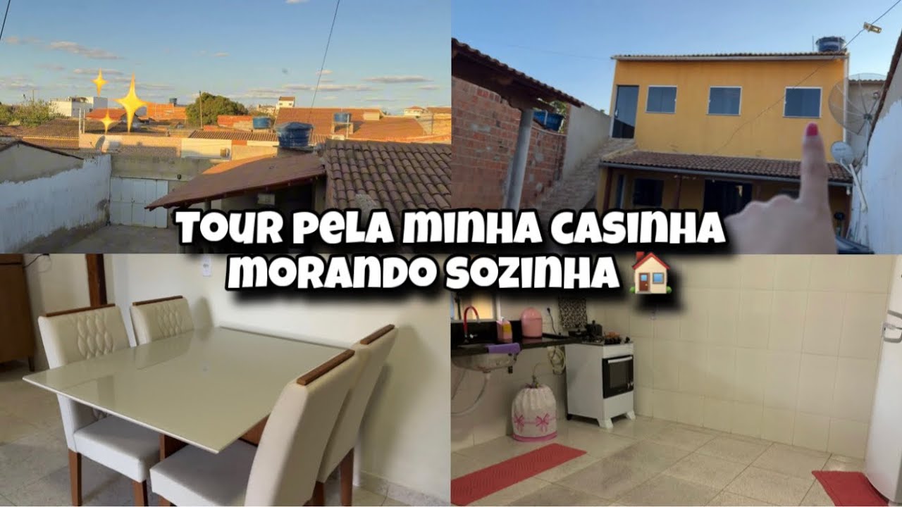 TOUR PELA MINHA CASA| MORANDO SOZINHA AOS 23 ✨🏡