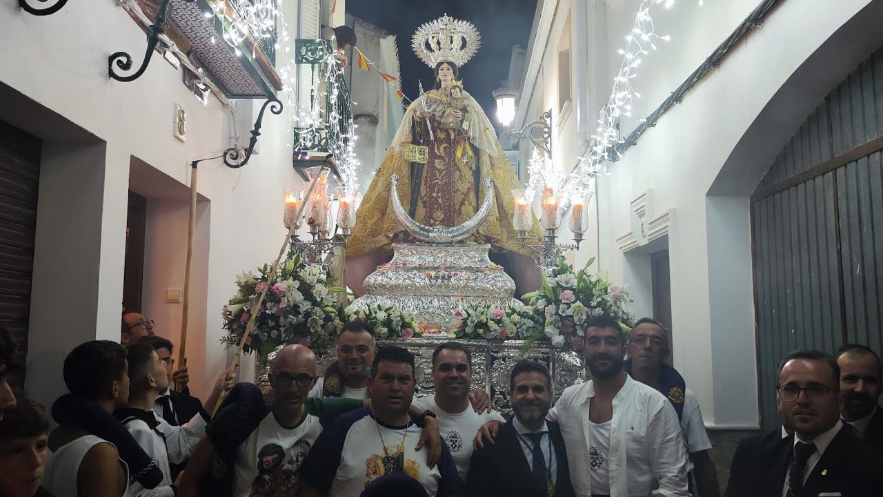 [4K] MULTICÁMARA Virgen del Carmen por el Barrio de Santiago, Medina Sidonia 2024