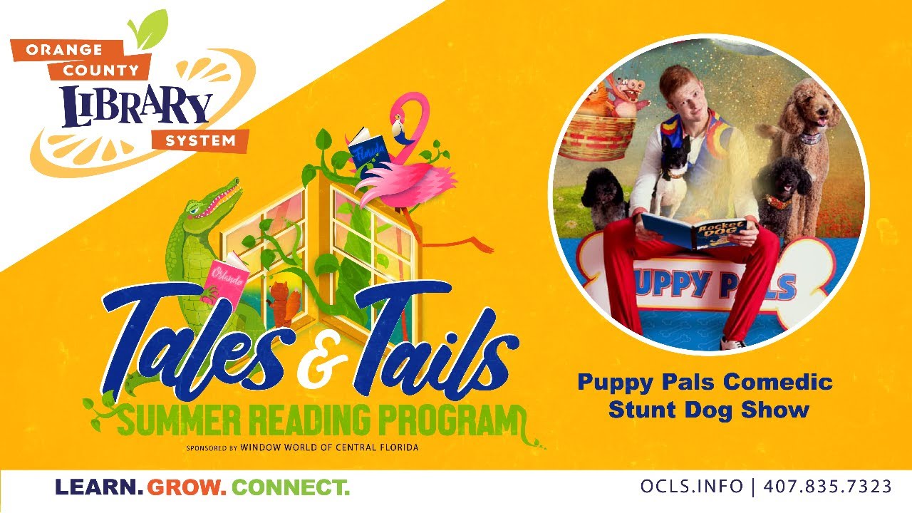 Summer Reading Program: The Puppy Pals Comedic Stunt Dog Show