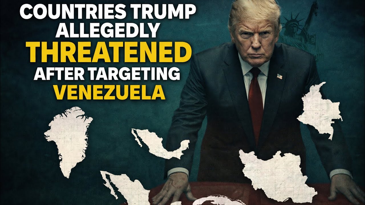 Countries Trump Allegedly Threatened After Targeting Venezuela