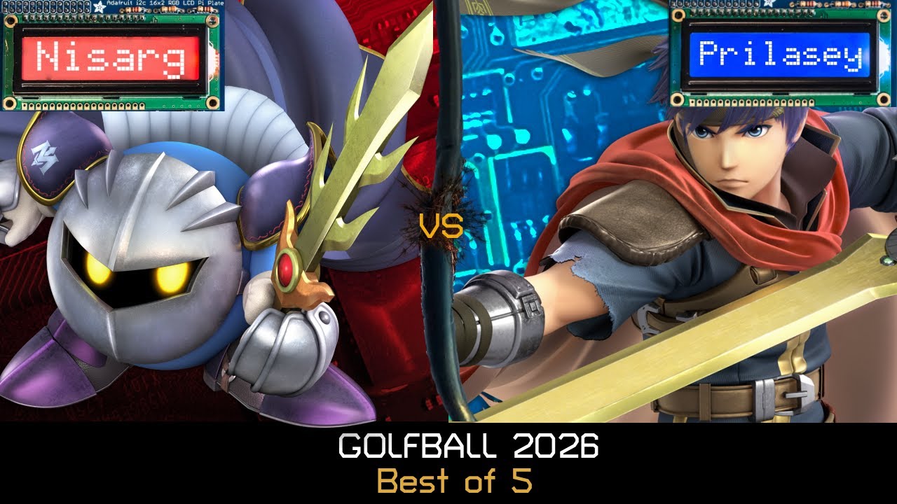 GOLFBALL 2026 JANUARY: Game 1 - Nisarg VS Prilasey