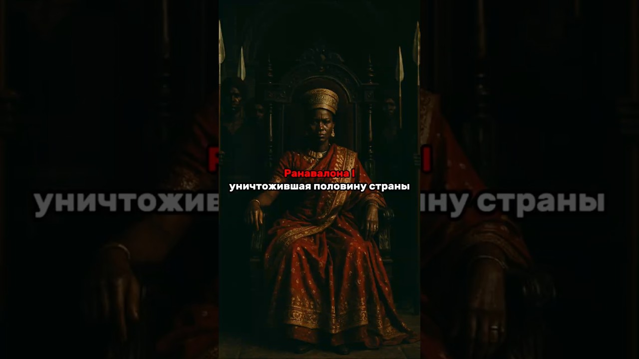 Ранавалона I &mdash; женщина, уничтожившая половину страны