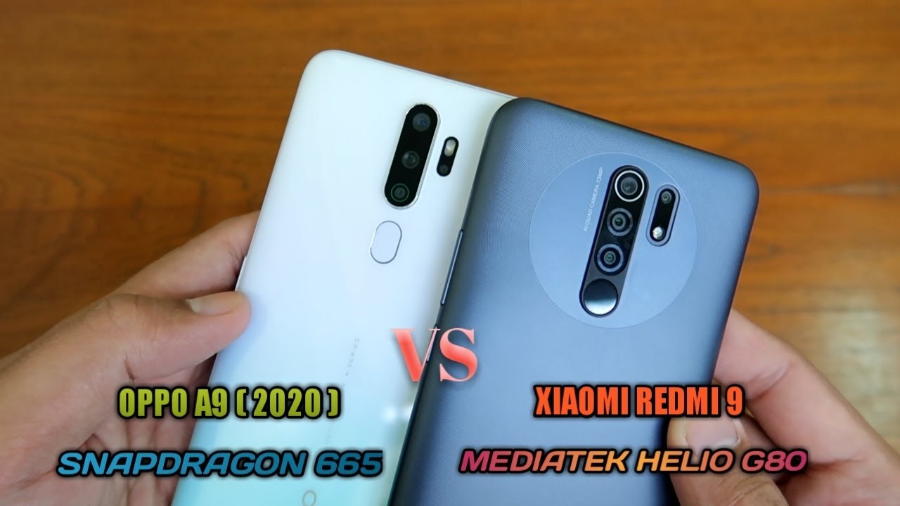 SPEED TEST XIAOMI REDMI 9 VS OPPO  A9 2025 | MEDIATEK HELIO G80 VS SNAPDRAGON 665