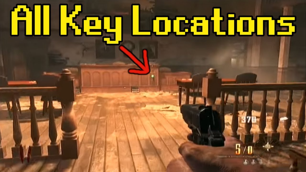 CoD: Black Ops 2 &mdash; все ключевые локации (закопаны)