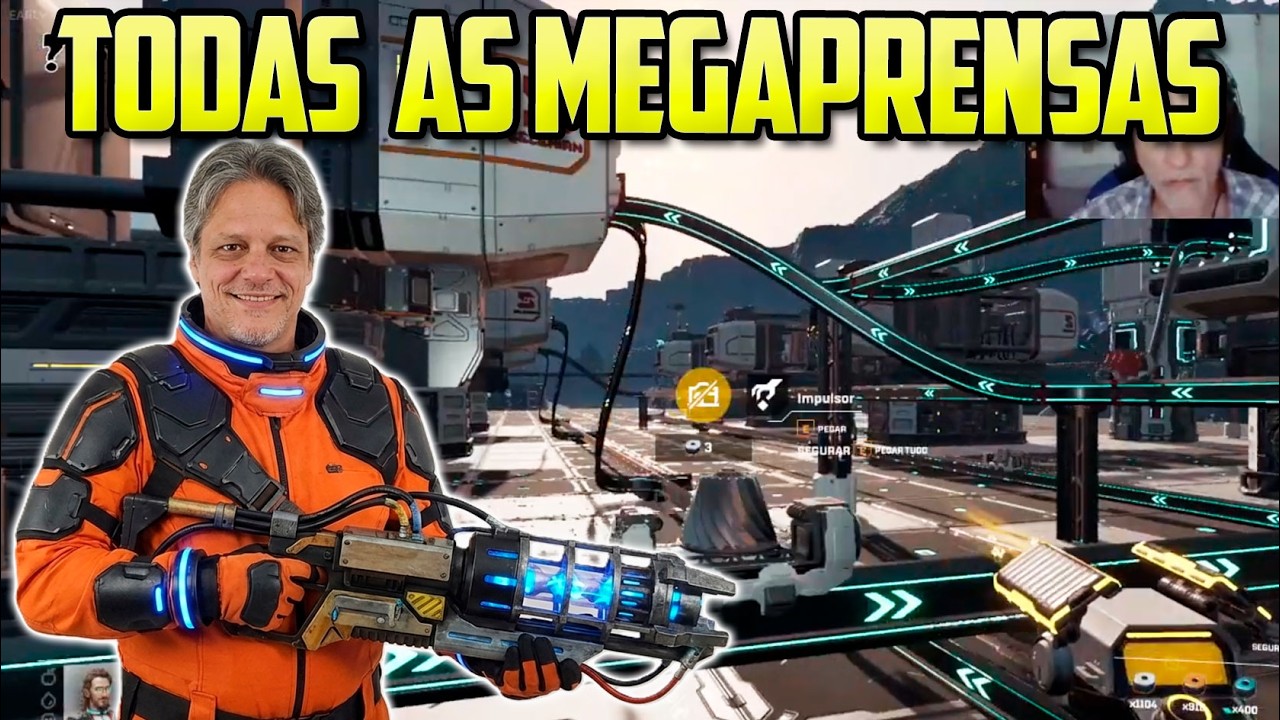 #15 Construcoes Avançadas Megaprensa Base 2 rumo Base 3, novidades Fase10 : [LIVE]