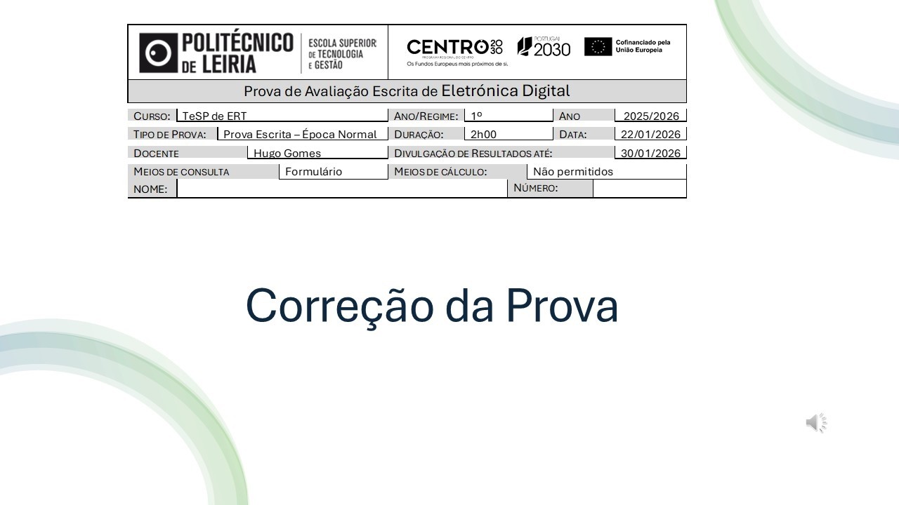 Eletrónica Digital - PE Normal correção