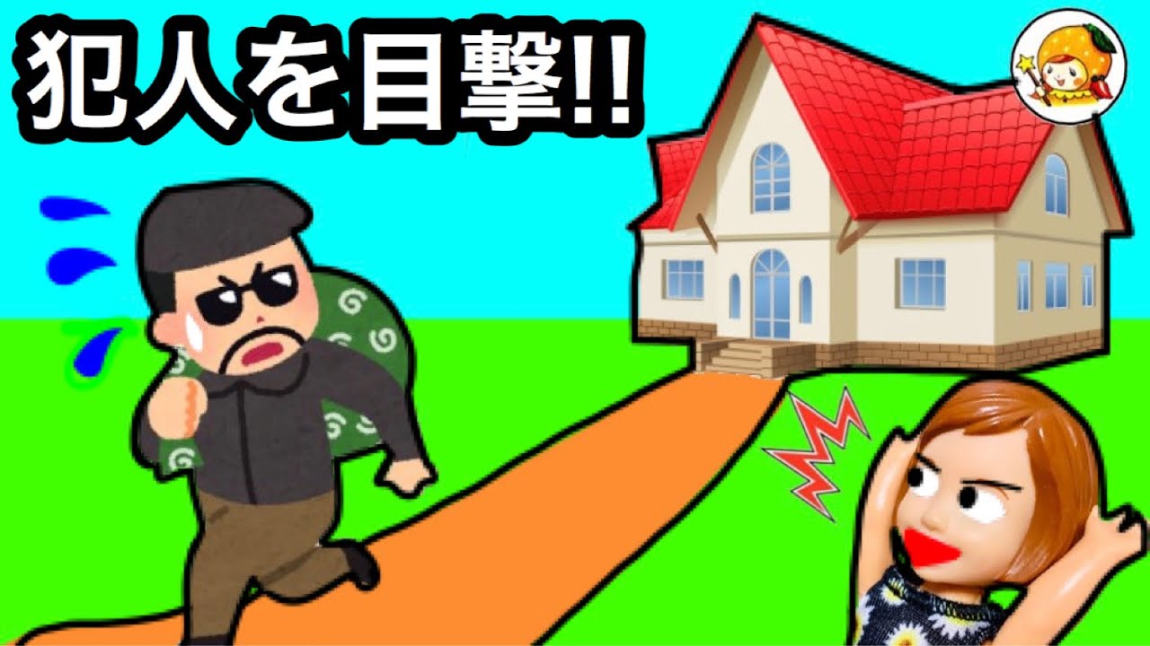 犯人を目撃!! 【意味が分かると怖い話】 空き巣の人を見てしまったケーちゃんは...