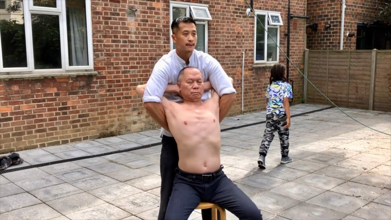 ASMR Outside Massage - HOW TO BE YOUNGER WHEN YOU ARE OLD - Tao Chi Kai