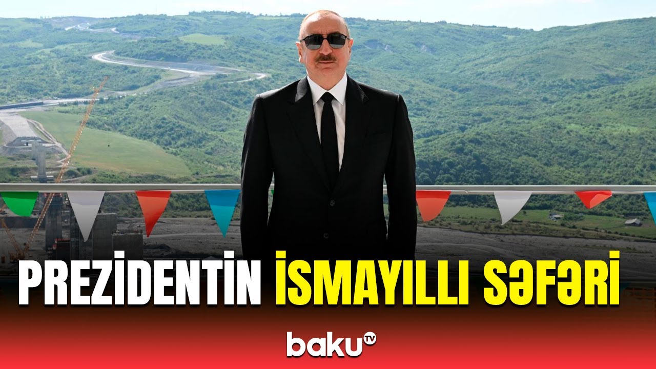 İlham Əliyev İsmayıllıda | AAYDA sədri Prezidentə görülən işlər barədə məlumat verdi