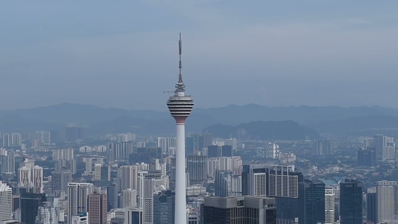 Kuala Lumpur,4K Drone View
