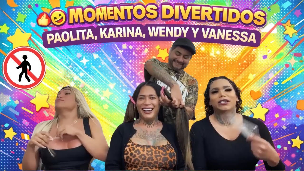 🔥🤣 MOMENTOS MÁS DIVERTIDOS DE PAOLITA, KARINA, WENDY Y VANESSA 💋✨ | DICIEMBRE 2025