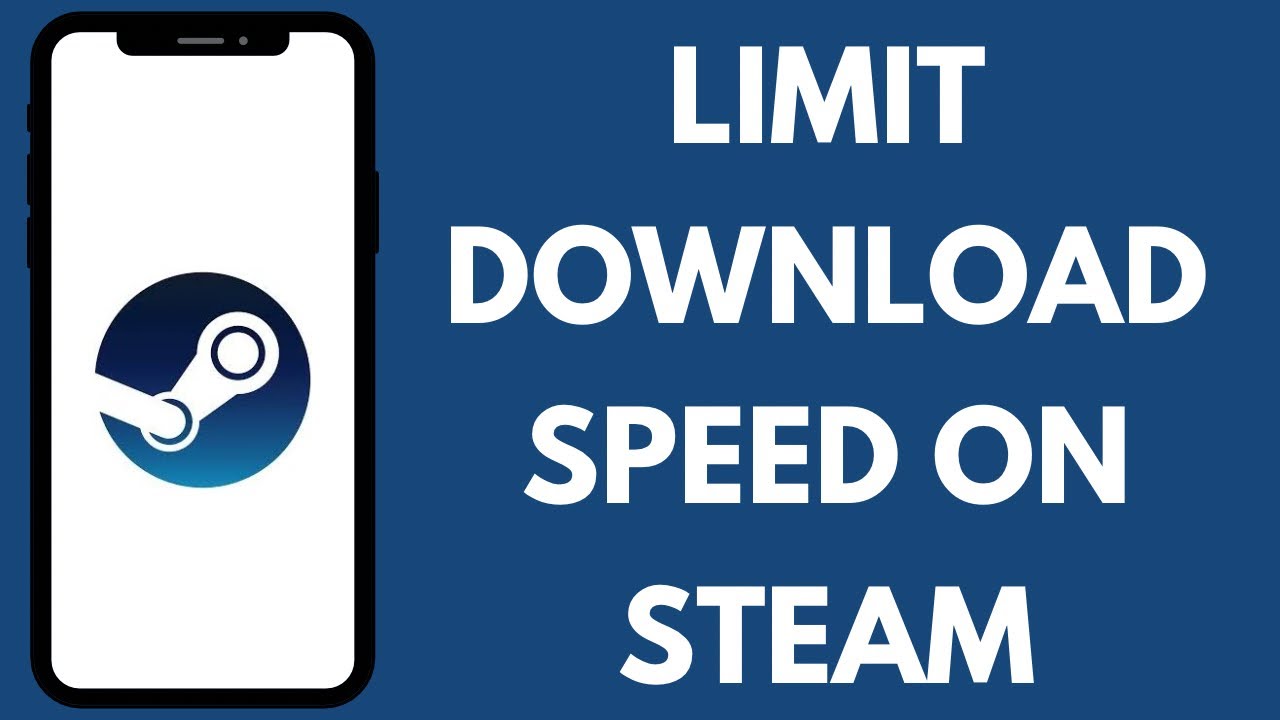 How to Limit Download Speed in Steam | Manage Steam Downloads 2024