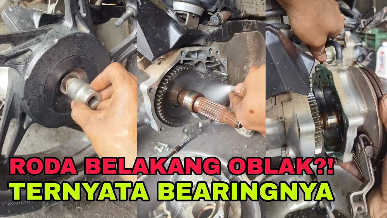 Roda belakang terasa oblak atau goyang? ⚠️Jangan dianggap sepele