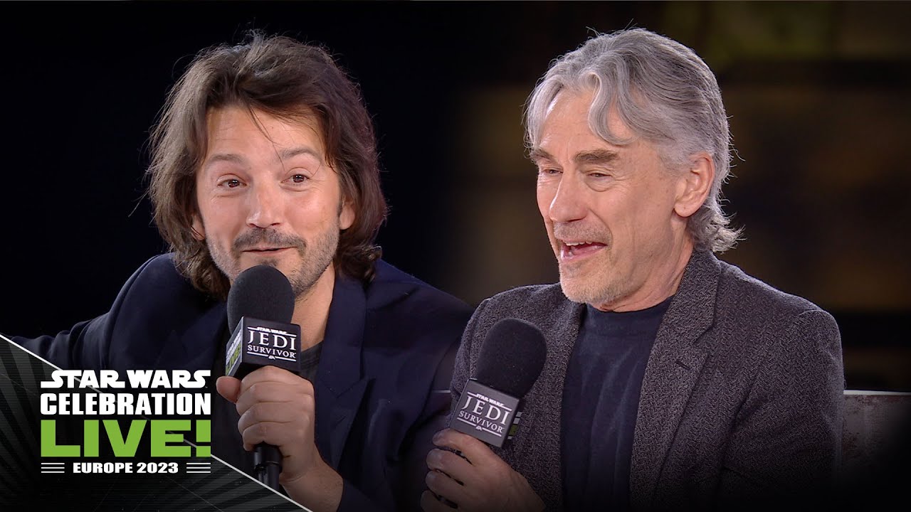 Tony Gilroy and Diego Luna from Andor | Star Wars Celebration LIVE! 2023