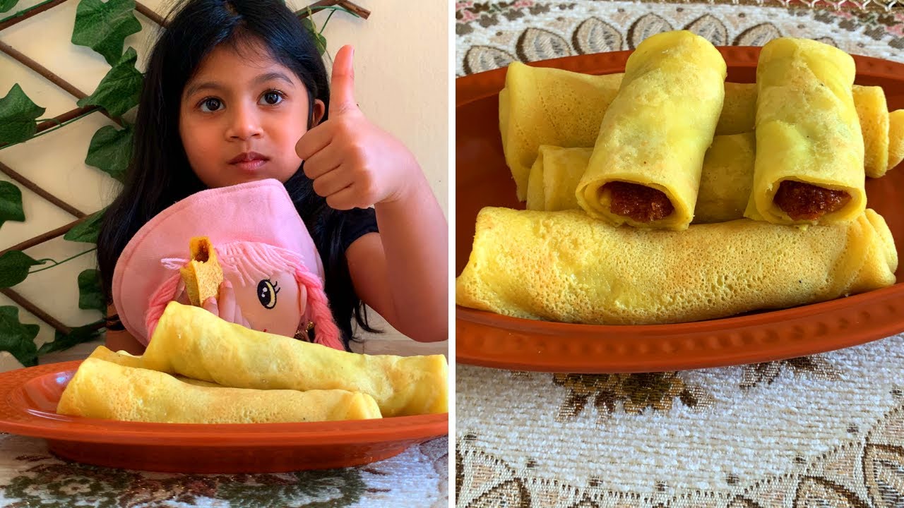 Evening snack | Quick and Easy Snack | #Sri Lankan Pancake | Sweet Coconut Pancake