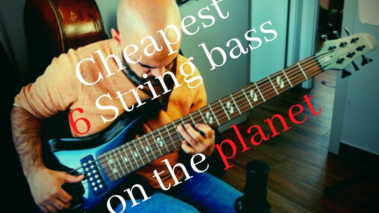 Harley Benton B-650. Cheapest 6 string bass on the planet.