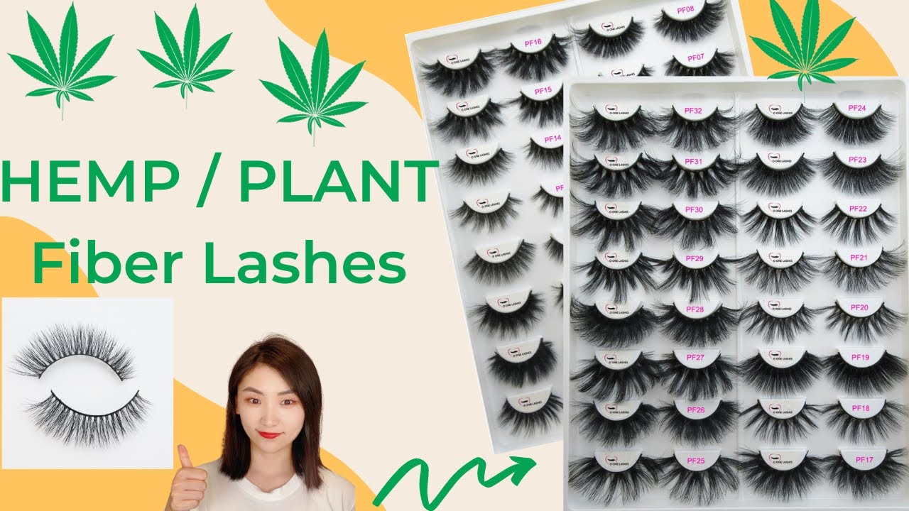 Hemp Fiber Lashes | Plant Fiber Lashes Wholesale Vendor ( 100% Vegan and Cruelty Free Lashes)