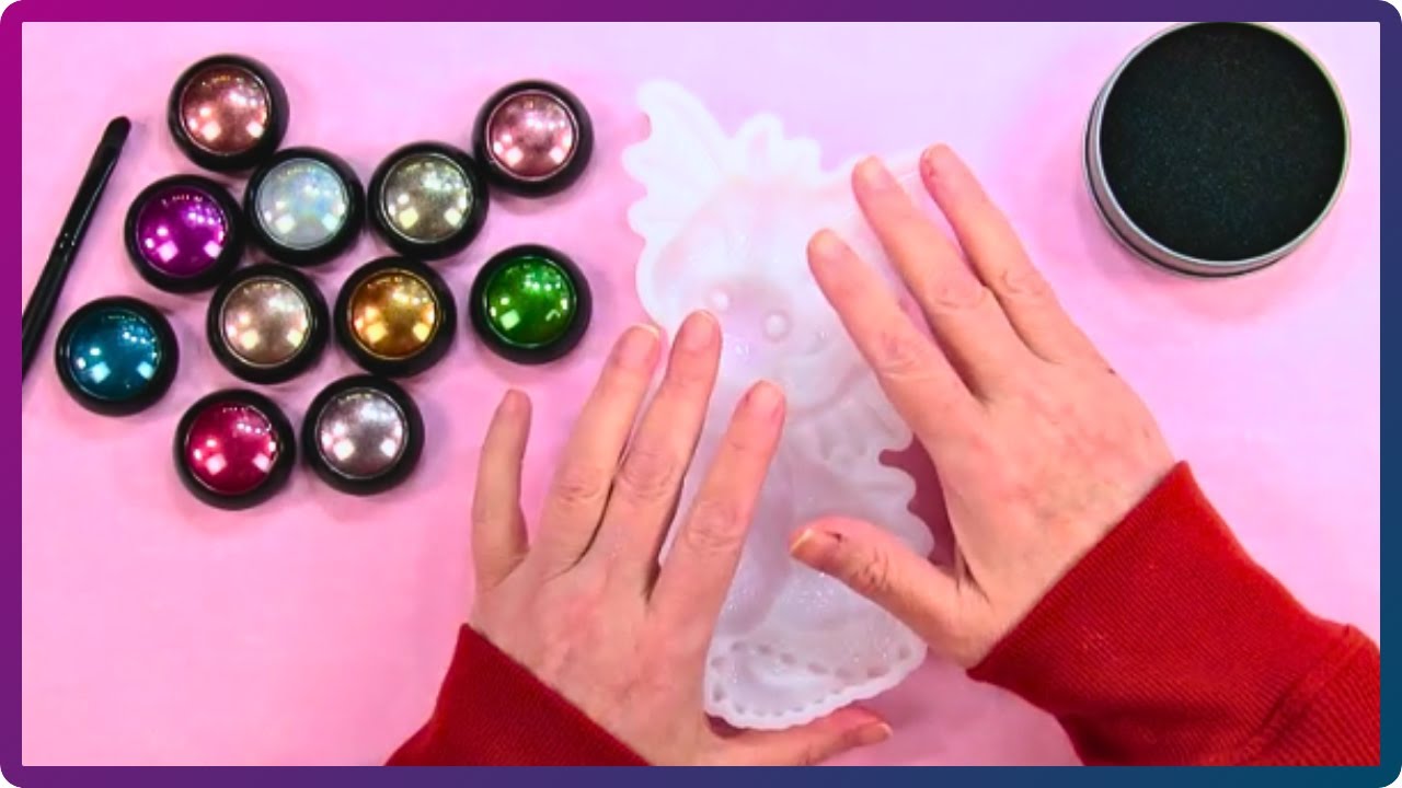 EASY! Vibrant Chrome Powder Dragon - Resin