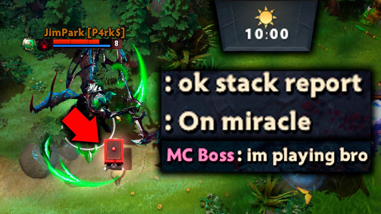 the only proplayer who GAVE UP having MIRACLE on his team