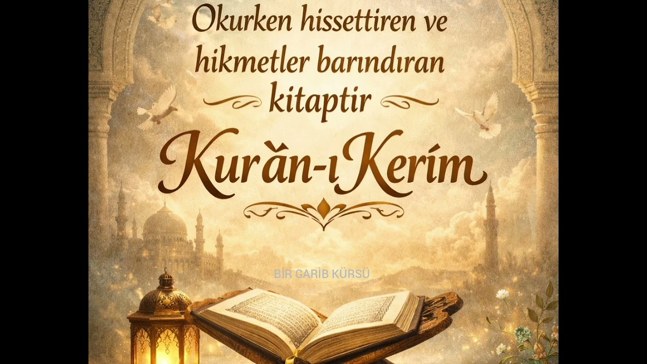 Okurken hissettiren ve hikmetler barındıran kitaptır Kur'an-ı Kerim-Teravih Öncesi Sohbetler 