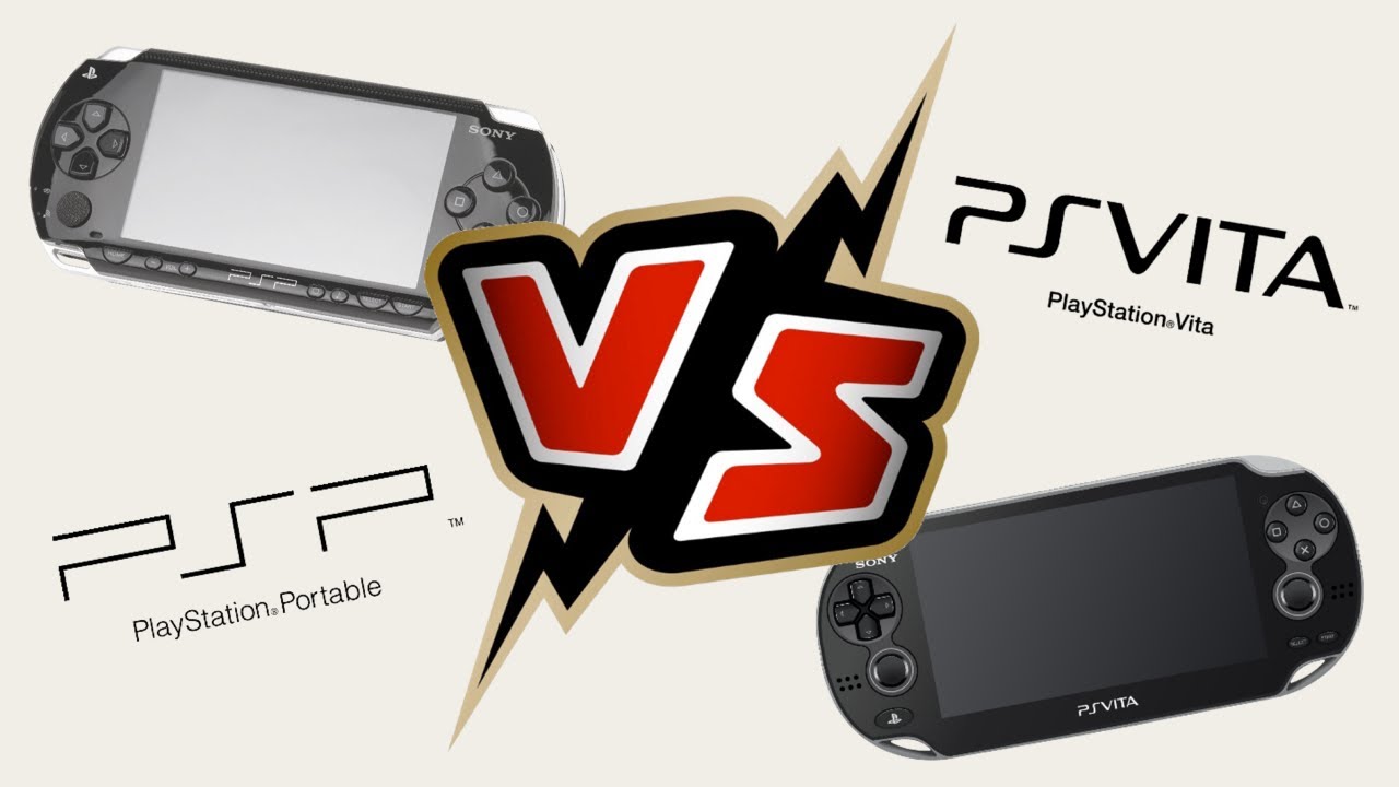 PSP Vs PS Vita : Comparaison des deux consoles portables de Sony