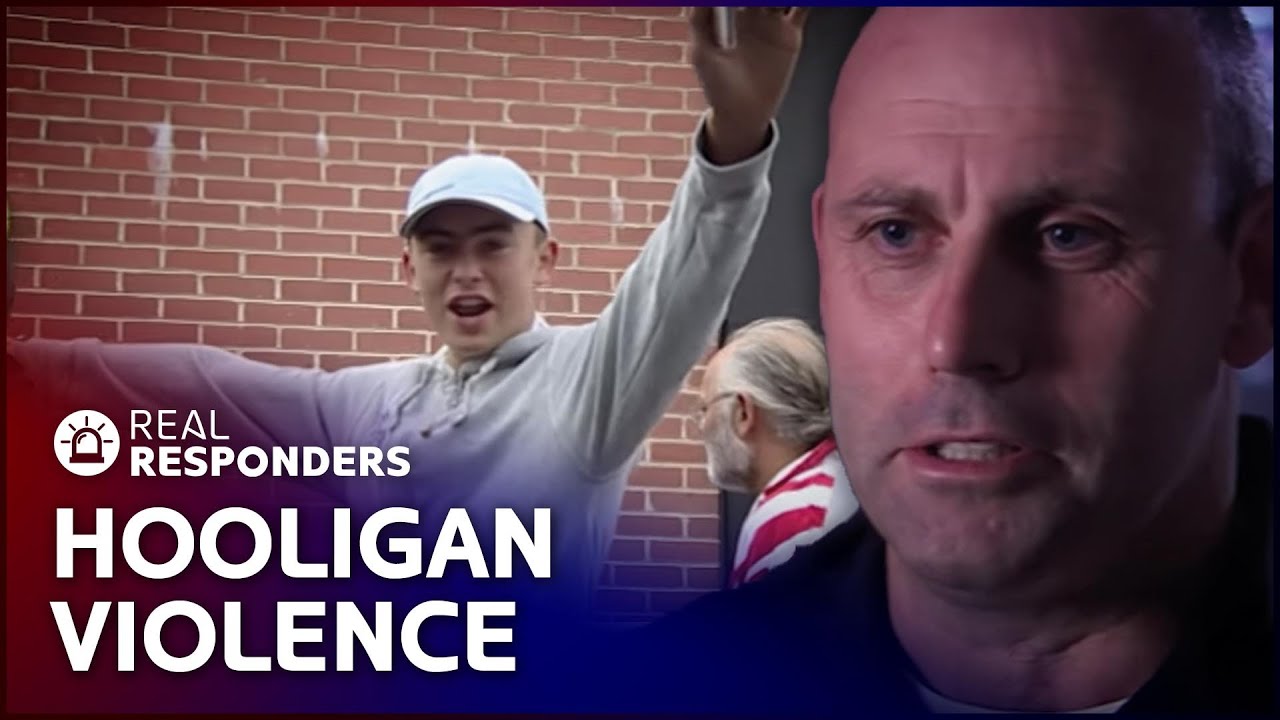 When Football Hooligans Come Face To Face With Police | Sky Cops | Real Responders