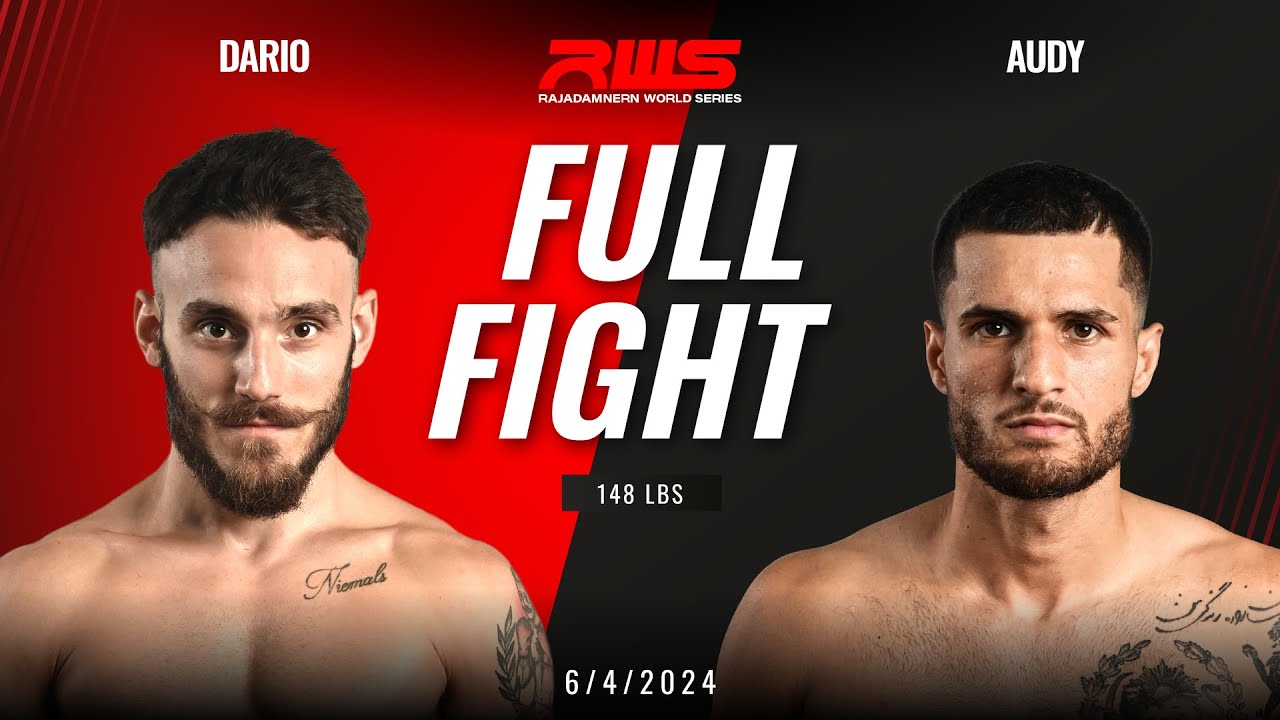 Full Fight l Dario 7 Muay Thai vs. Audy FA Group l ดาริโอ้ เซเว่นมวยไทย vs. ออดี้ เอฟ.เอ.กรุ๊ป l RWS