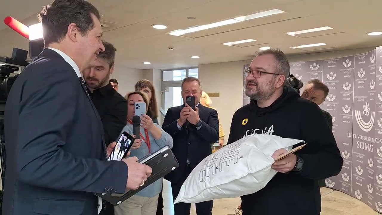 Finansinė pagalvė Aidui Gedvilui