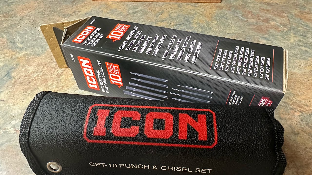 ICON Punch & Chisel Set (USA).