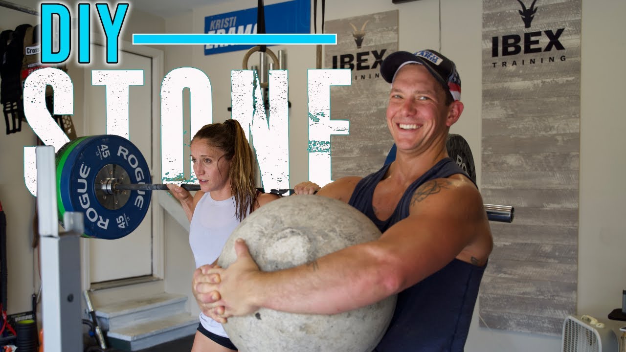 DIY ATLAS STONE/ STRONGMAN STONE. QUICK AND EASY WAY TO MAKE YOUR OWN