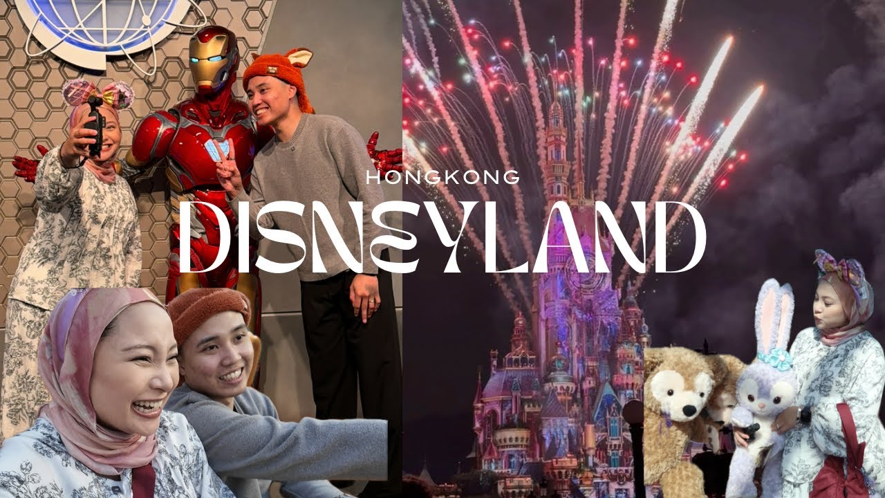 Hong Kong disneyland | third trimester pregnancy, rides i could take, cny exclusives, fireworks show