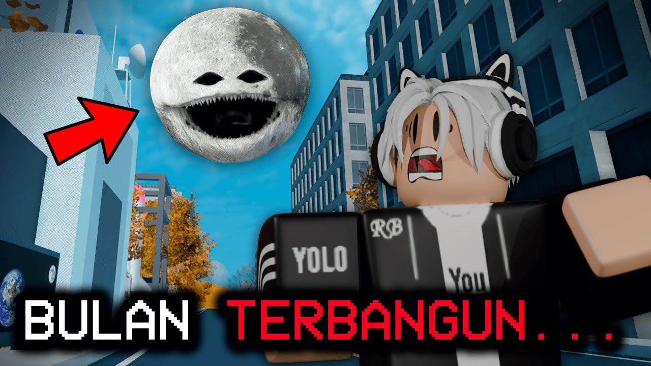 Ini Yang Terjadi Jika BULAN TERBANGUN! 💀 | Roblox The Moon Wakes up