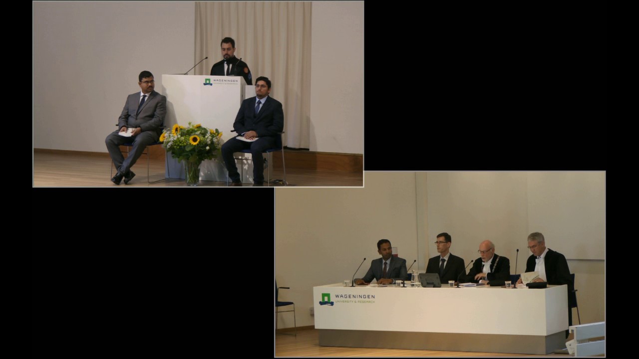 Rui Rijo Carvalho -  PhD Defense - Organic Chemistry WUR 2017