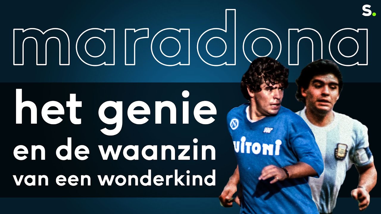 Diego Maradona: het genie en de waanzin van een wonderkind
