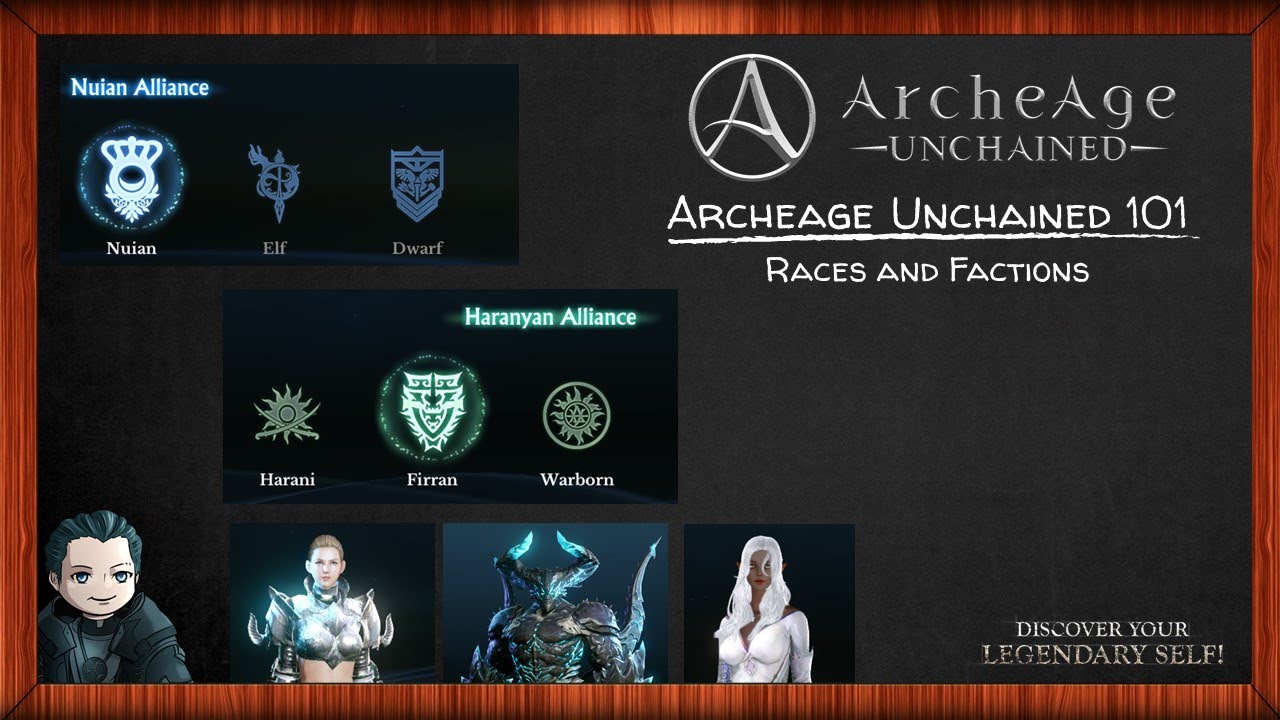 Archeage Unchained 101 - Races and Factions