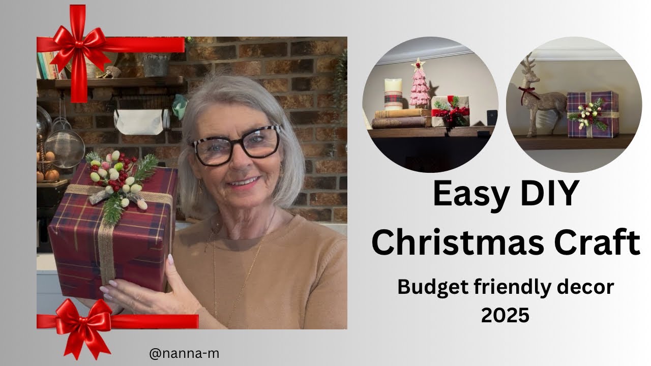 Christmas DIY Décor for a Cozy Home | Budget Friendly & Simple to make🎄