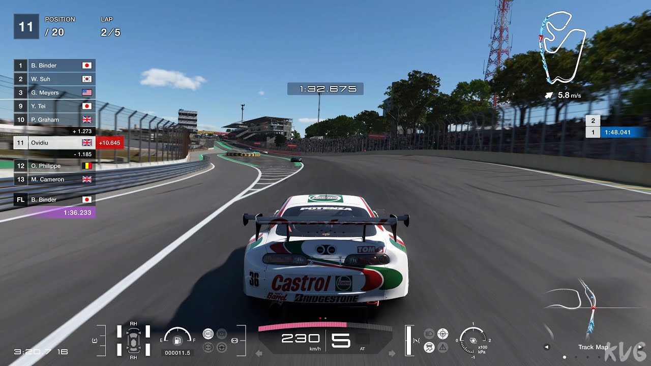 Gran Turismo 7 - Toyota Supra GT500 1997 - Gameplay (PS5 UHD) [4K60FPS]